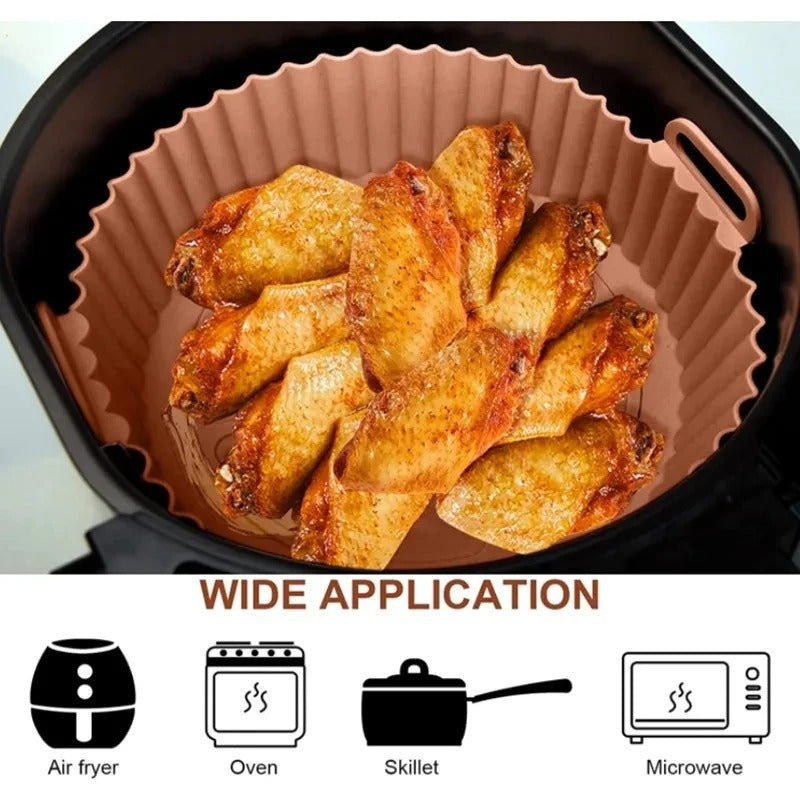 Reusable Silicone Airfryer Tray