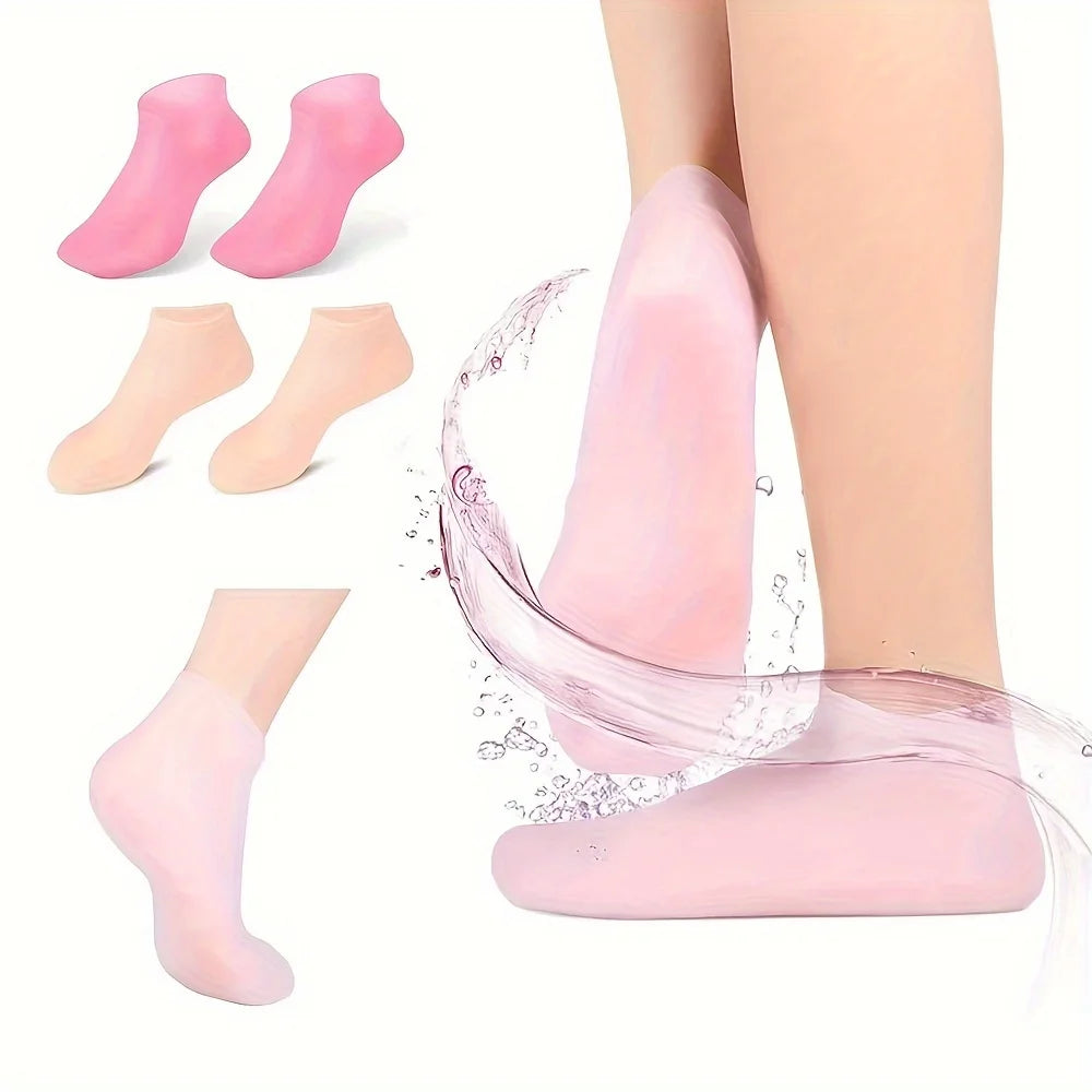 Moisturizing Silicone Gel Socks