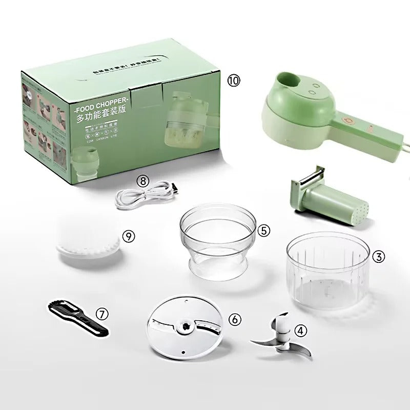 Electric Vegetable Cutter Set
