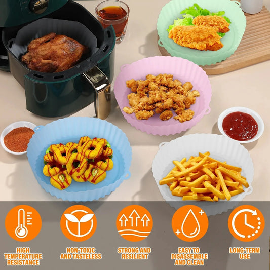 Reusable Silicone Airfryer Tray