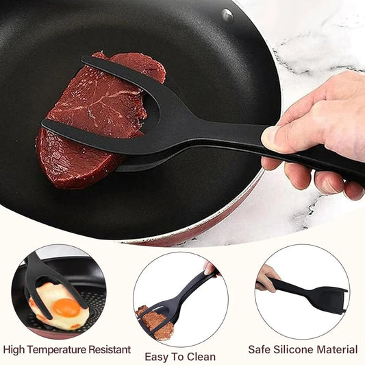 2 in 1 Grip Flip Spatula