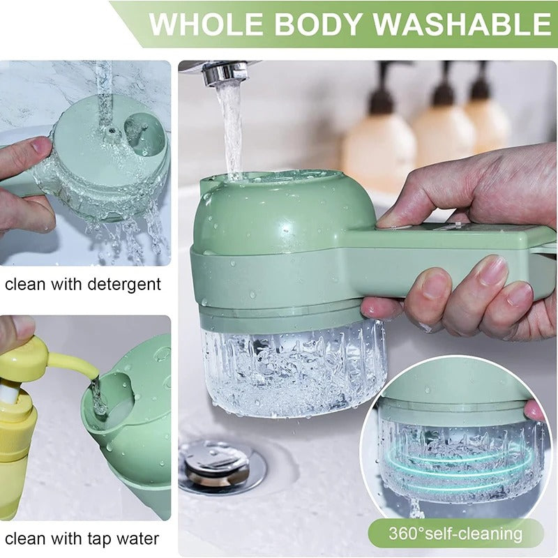 Electric Vegetable Cutter Set